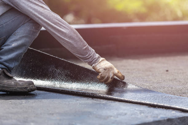 Professional Emergency Waterproofing technician working in Boyds, MD